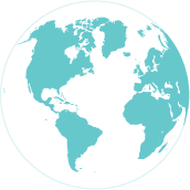 Promise Globe in Teal