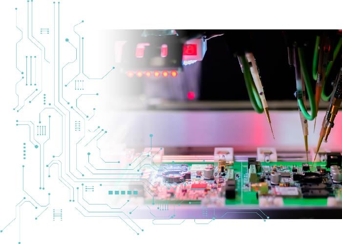 PCB Assembly Faded Graphic