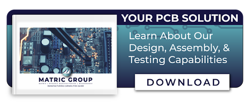 Financial PCB call to action button